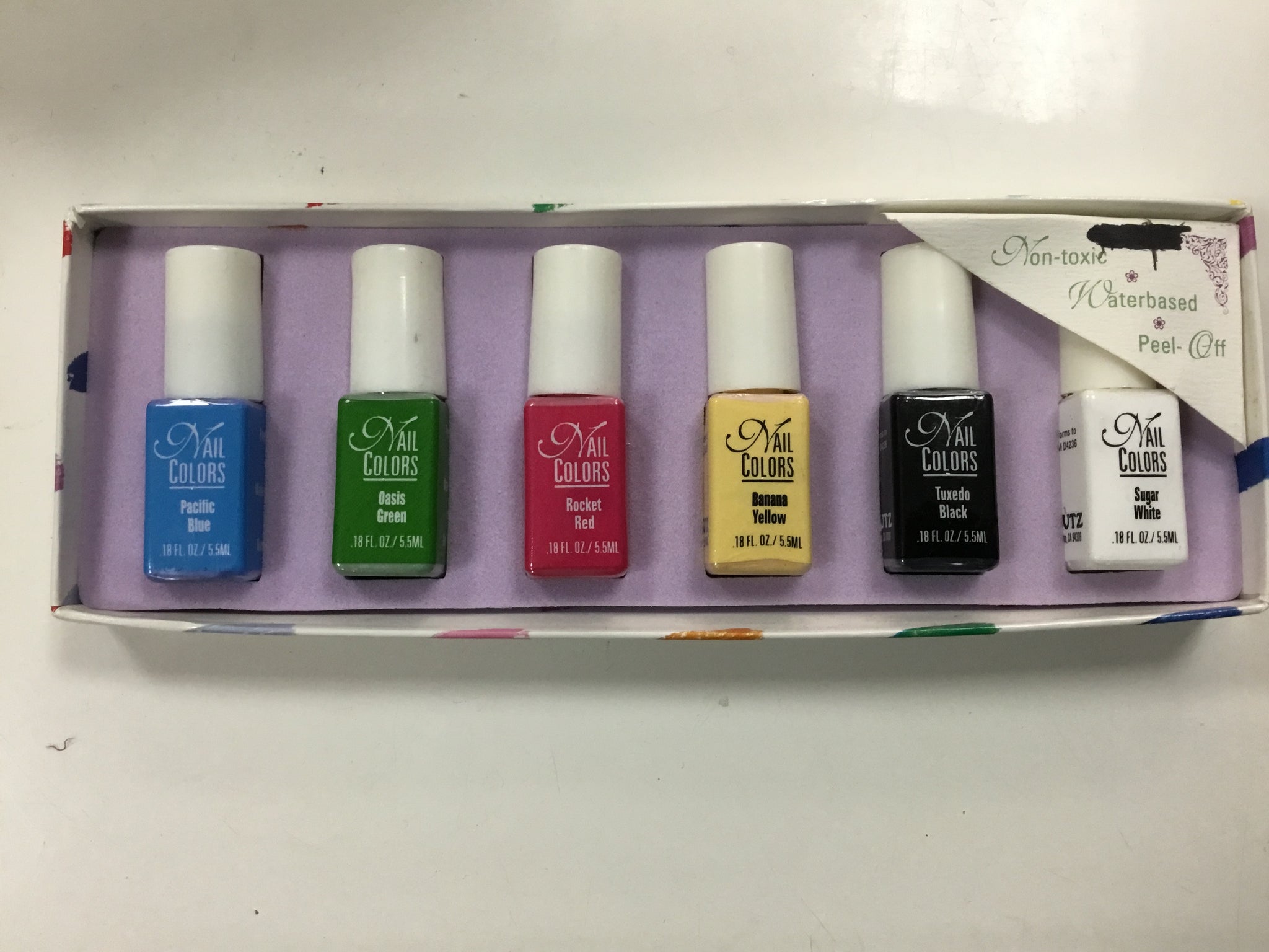 Nail polish box of 6