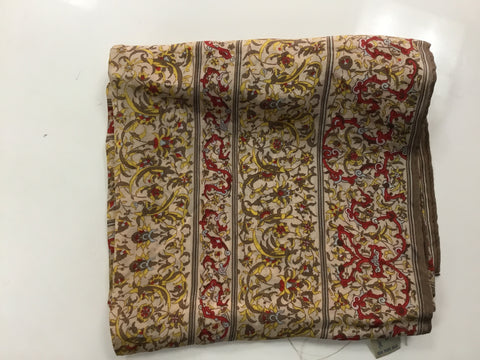Colorful silk scarf