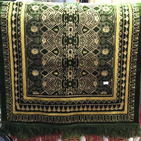 Green Turkey Prayer Rug