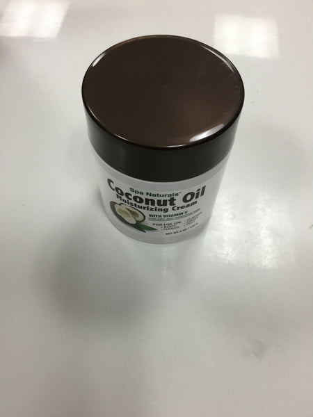 Coconut oil moisturising cream