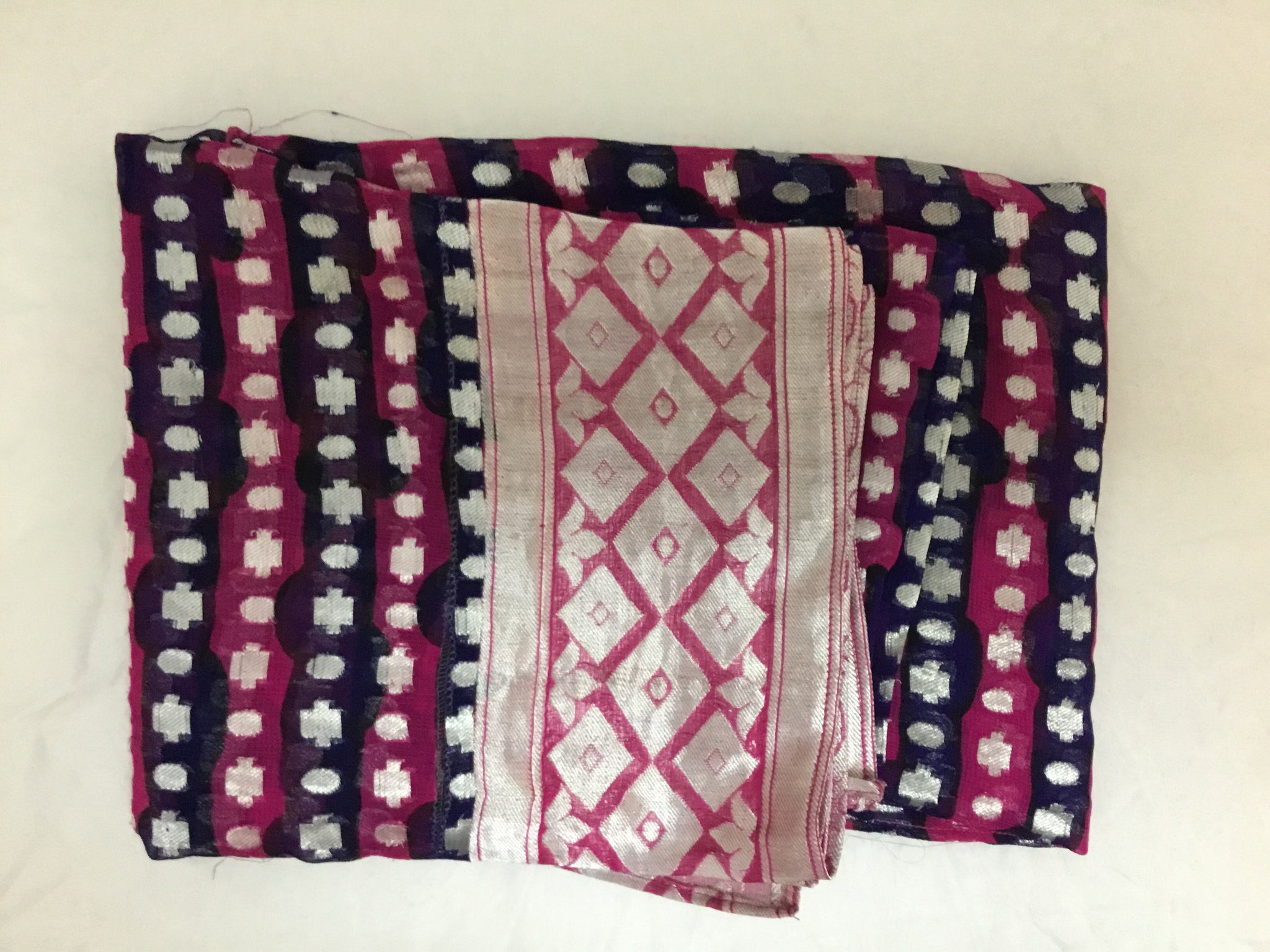 Pink and Purple Scarf