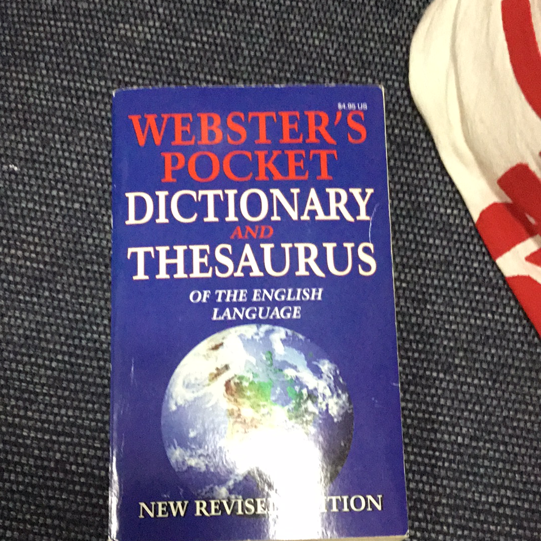 Webster's Pocket Dictionary and Thesaurus