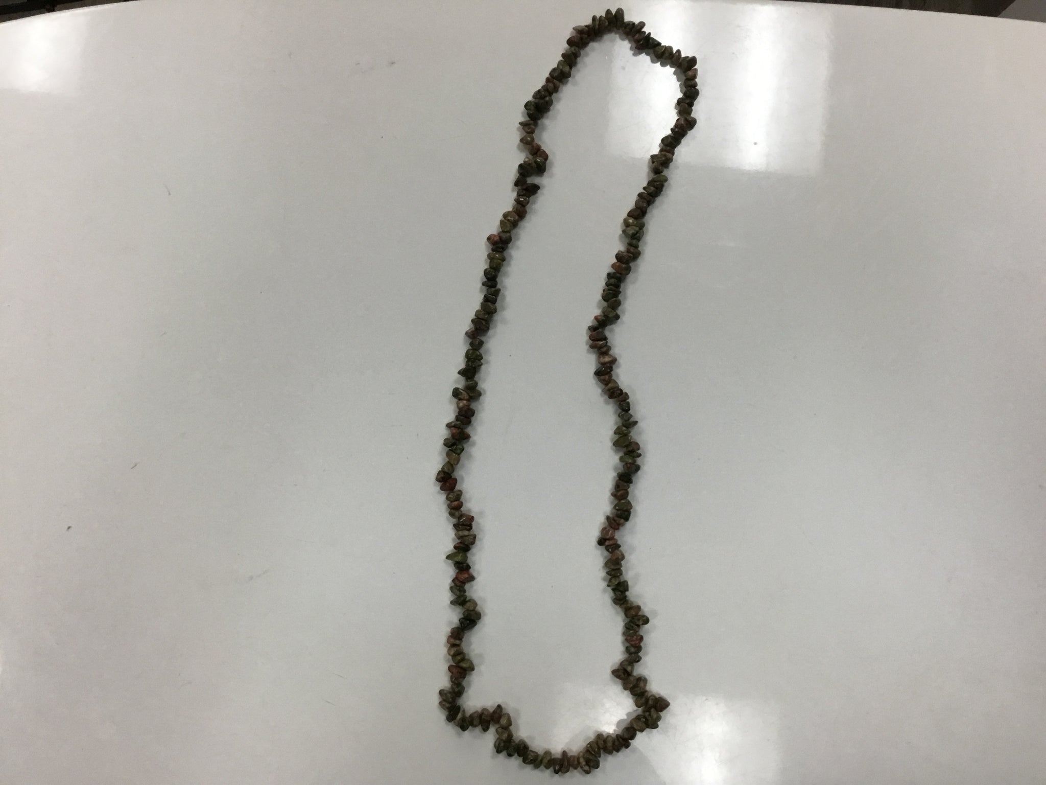 Mixed small stones necklace