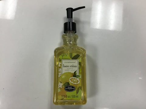 Lemon verbena scented hand soap
