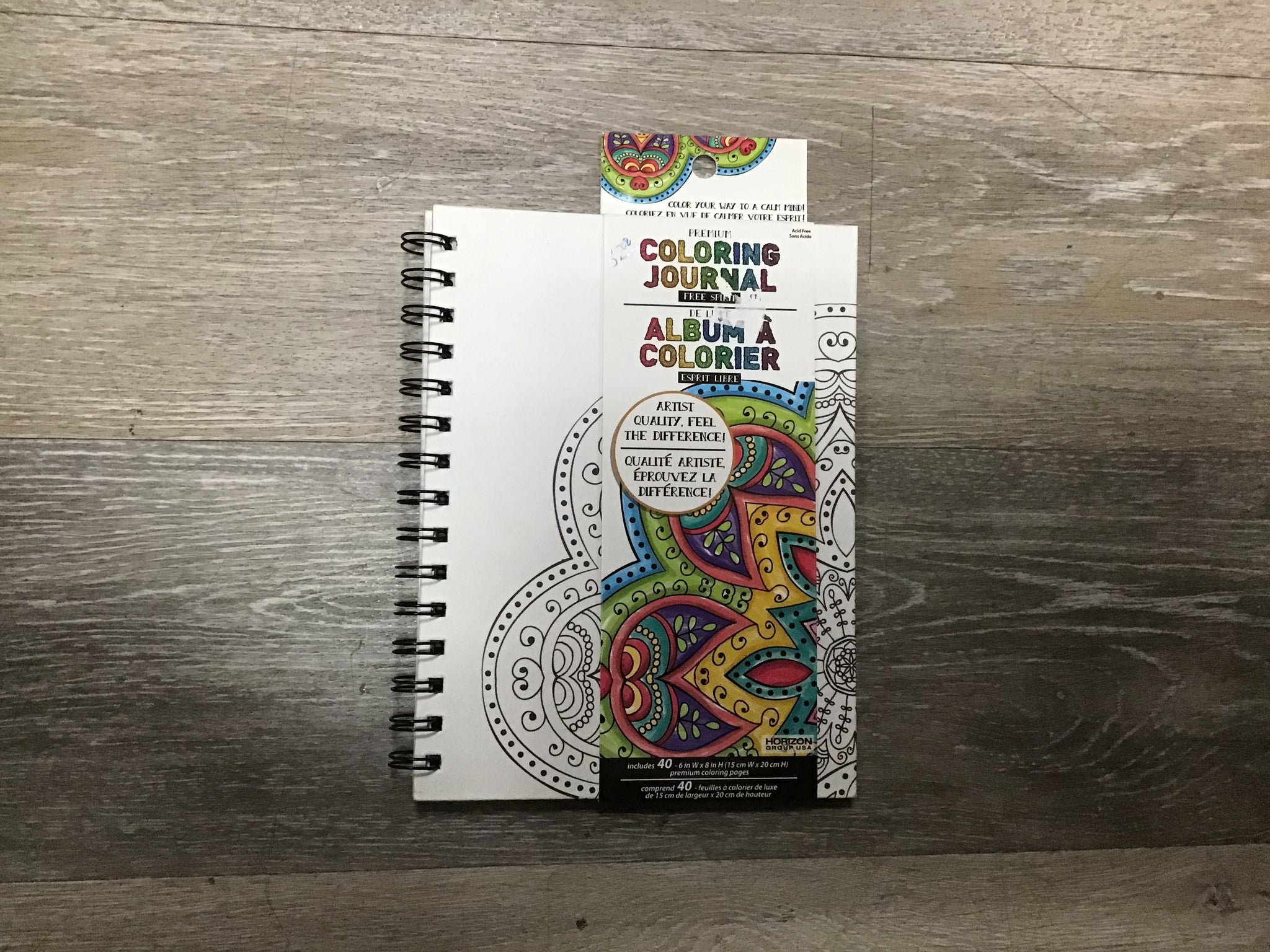 Premium Coloring Journal