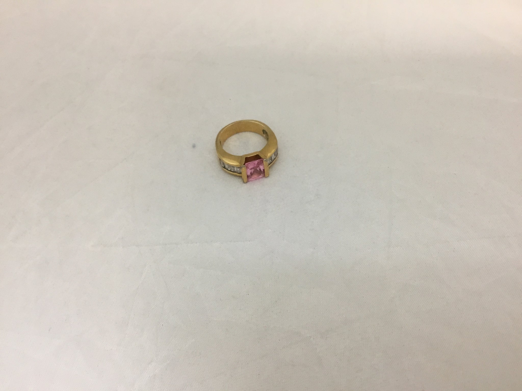 Pink Stone Replica Ring