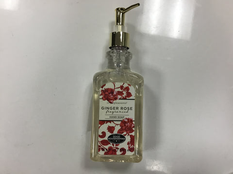 Ginger rose fragranced hand soap