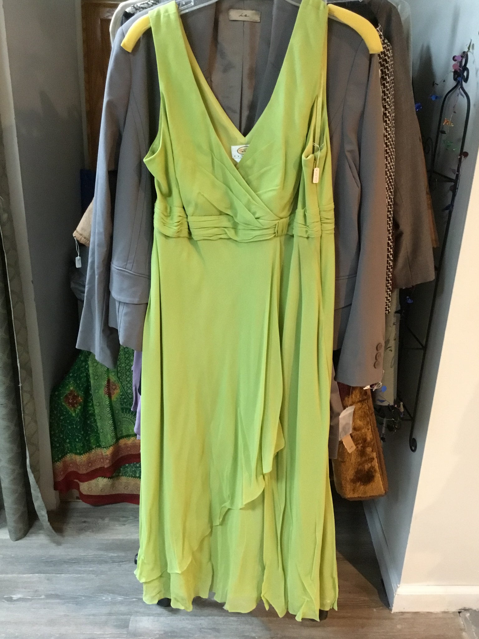 Green Party dress