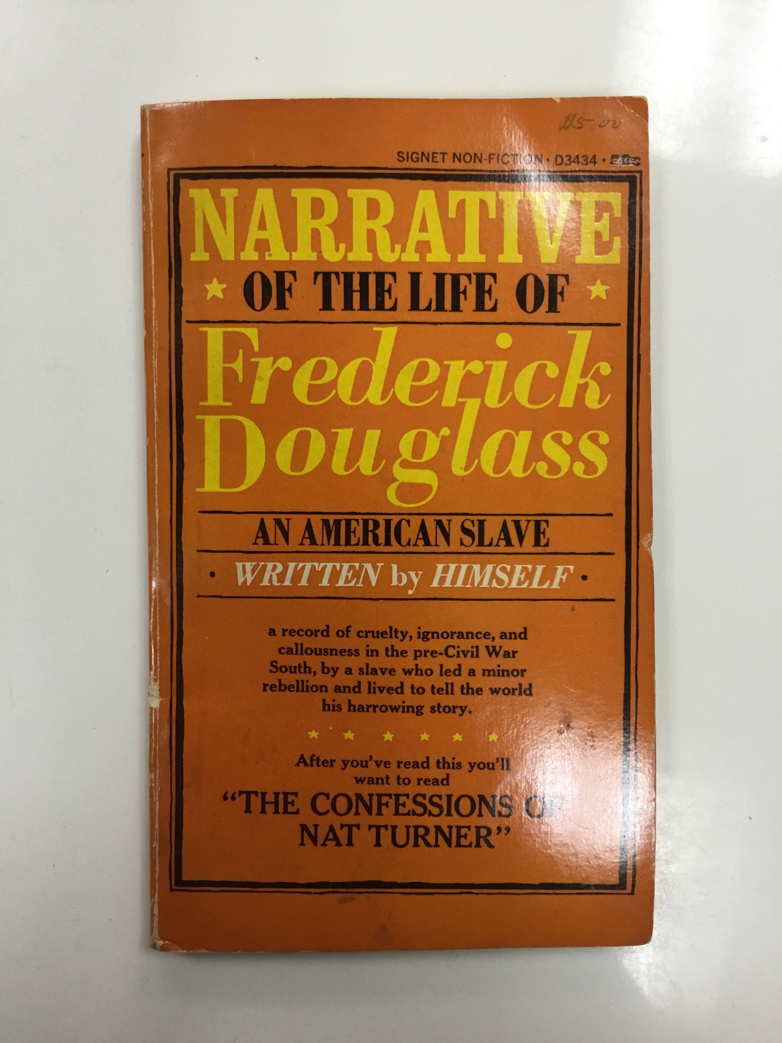 Narrative of the life of Frederick Douglass