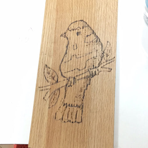 Male Wood Burner Piece