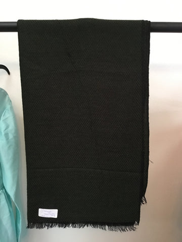 S designs green scarf