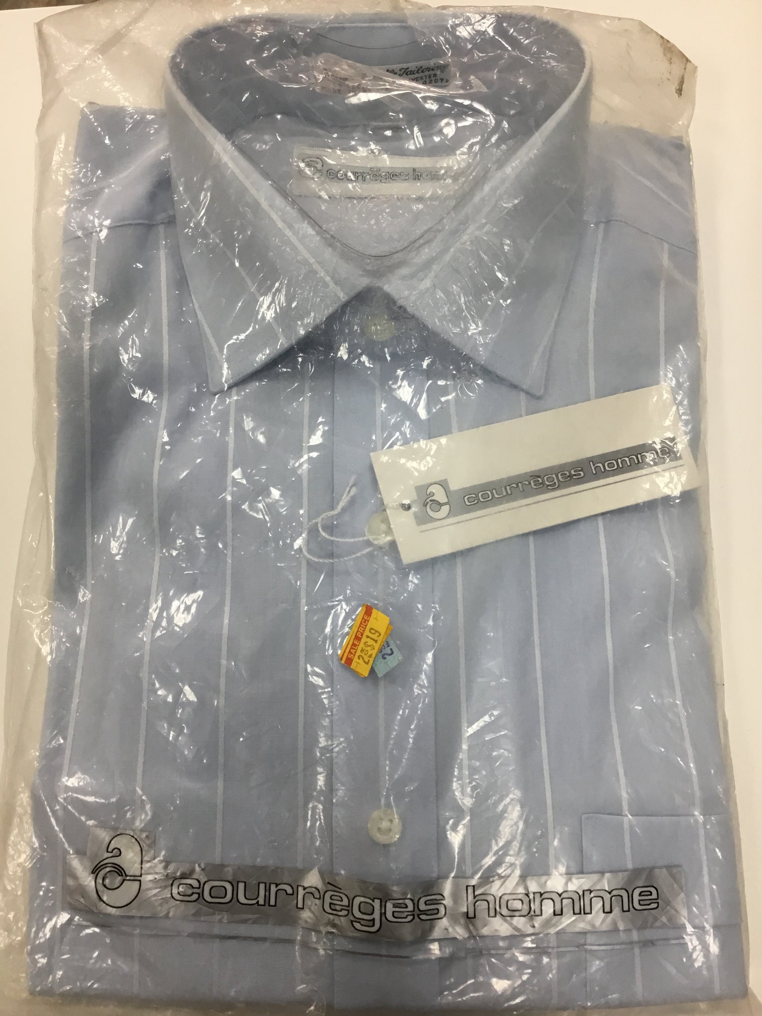 Striped blue sky shirt