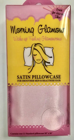 Pink Satin Pillowcase