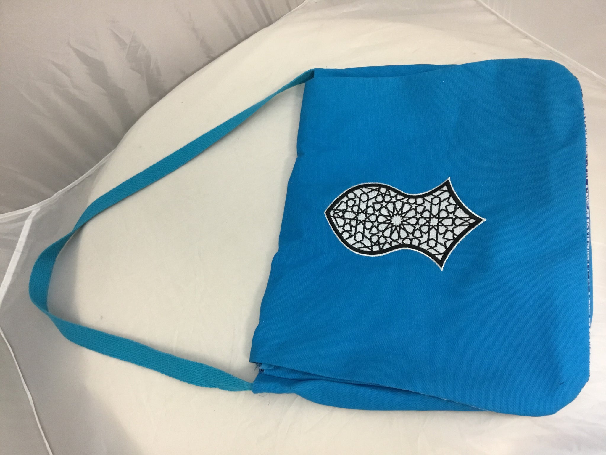 Handmade Light Blue  Purse