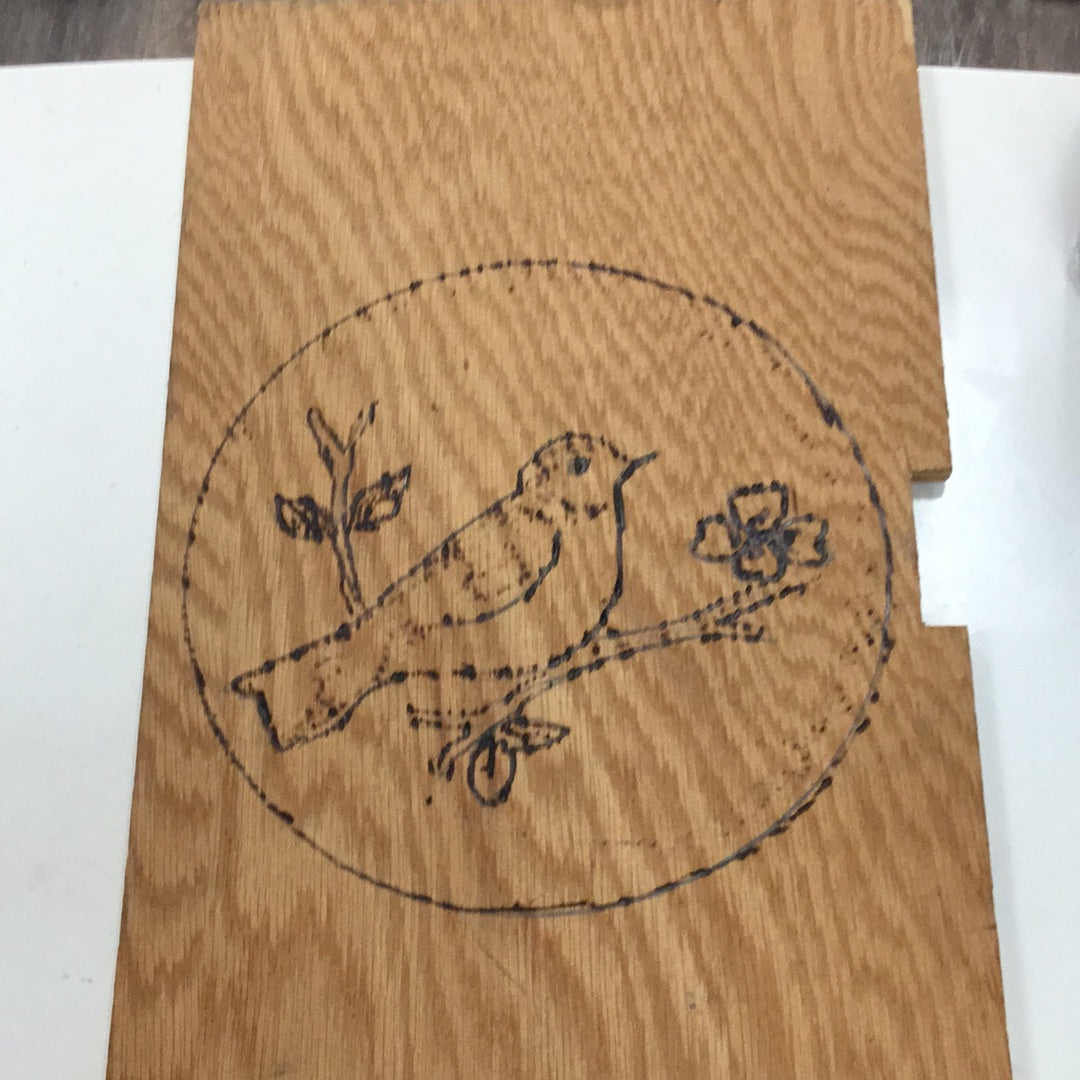 Male Wood Burner Piece