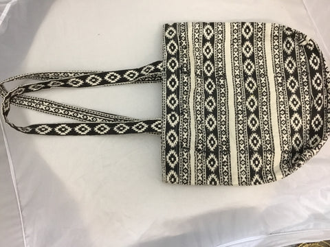 Black and White Indian Bag