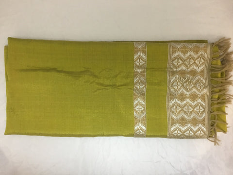 Green scarf