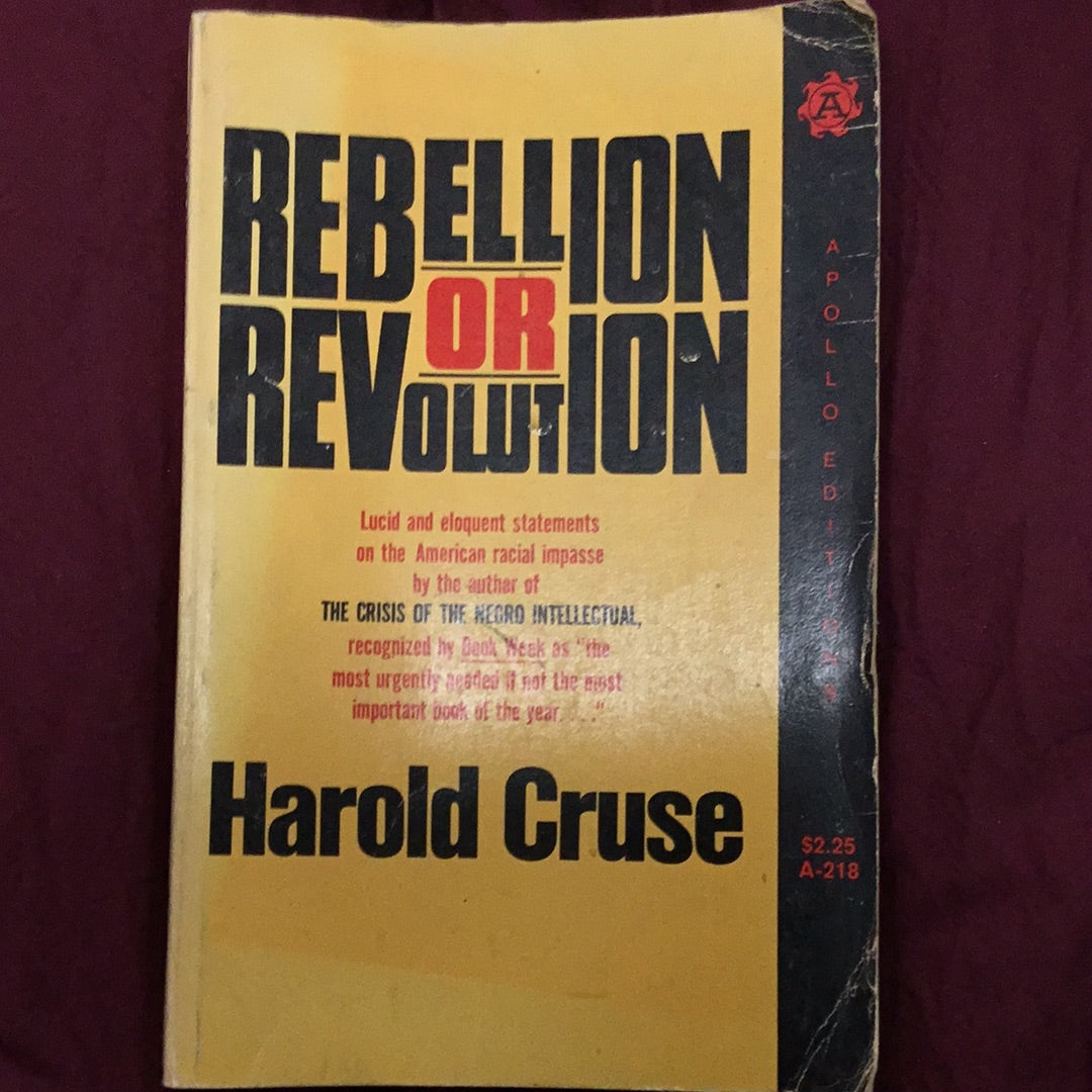 Rebellion or Revolution