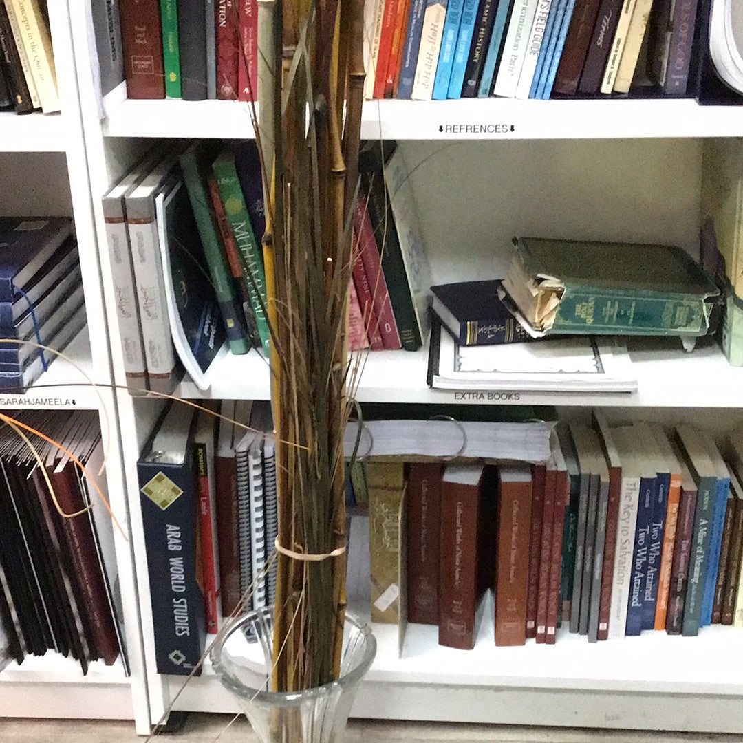 Locally grown bamboo