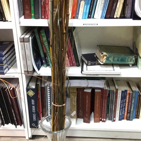 Locally grown bamboo