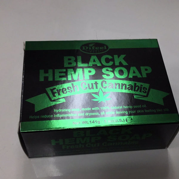 Fresh Cut Cannabis Black Hemp Soap