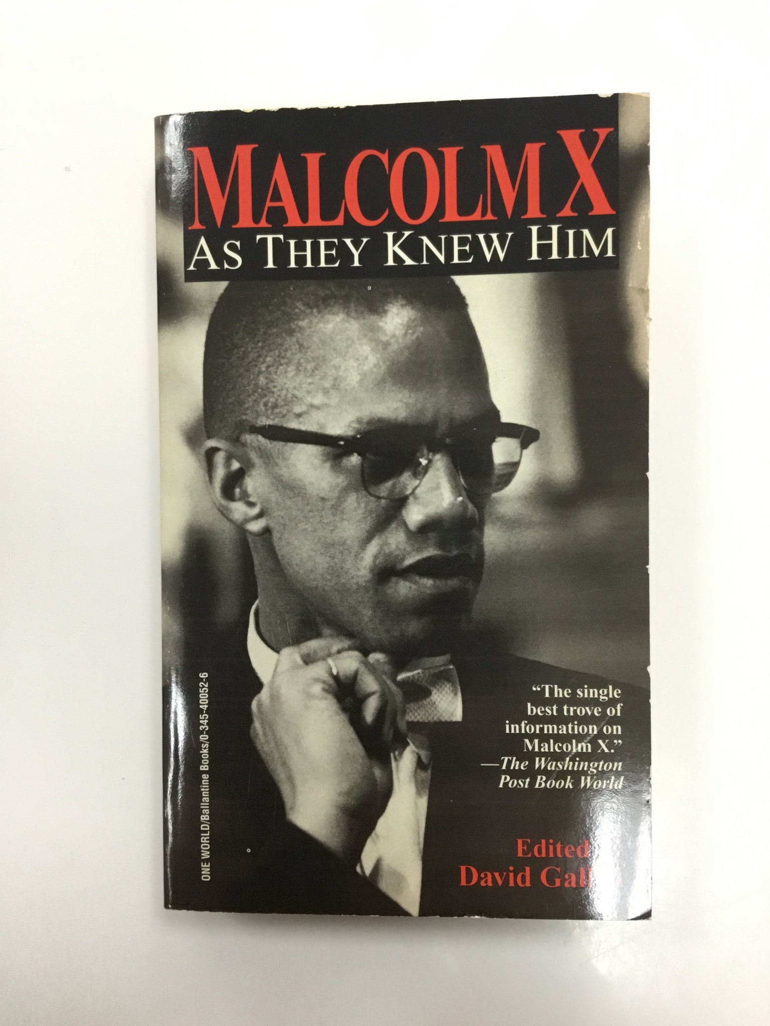 MalcolmX as they knew him