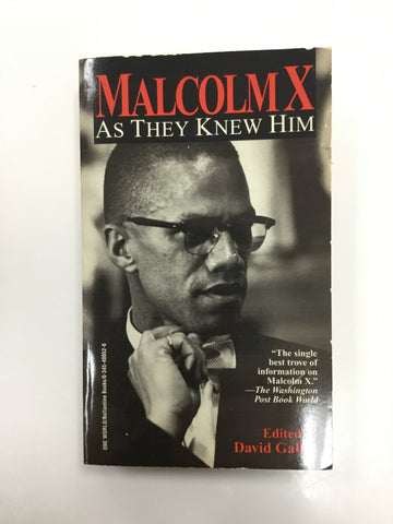 MalcolmX as they knew him