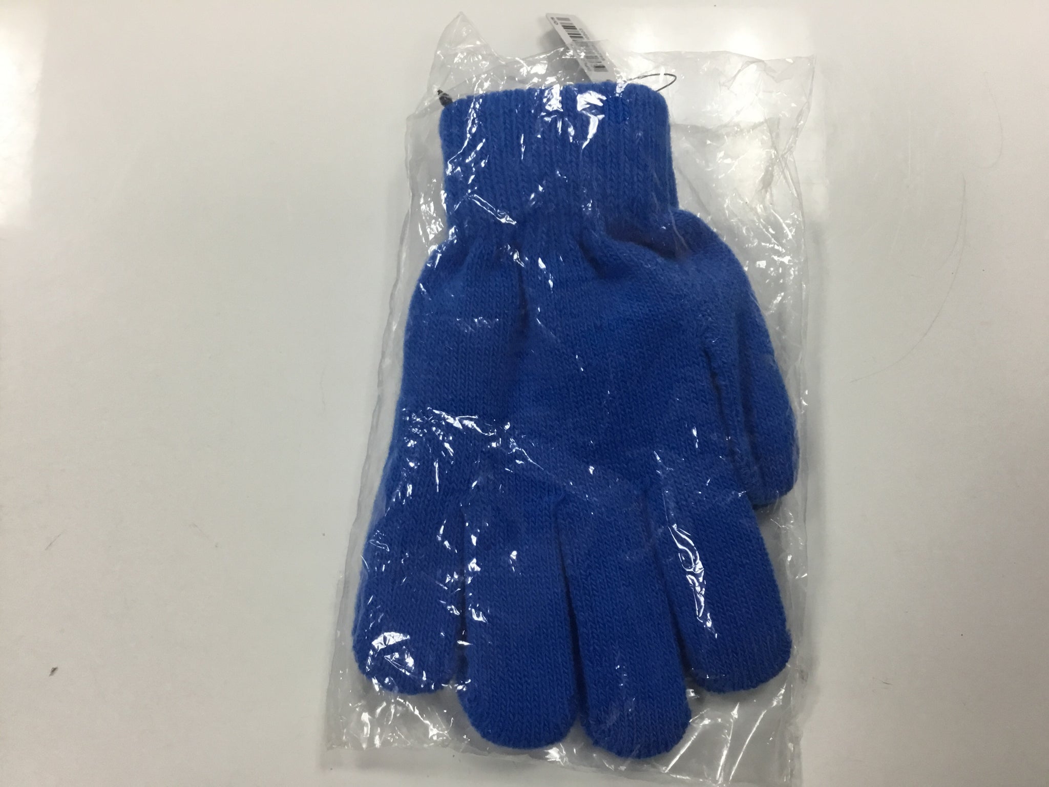 Blue gloves (o.s)