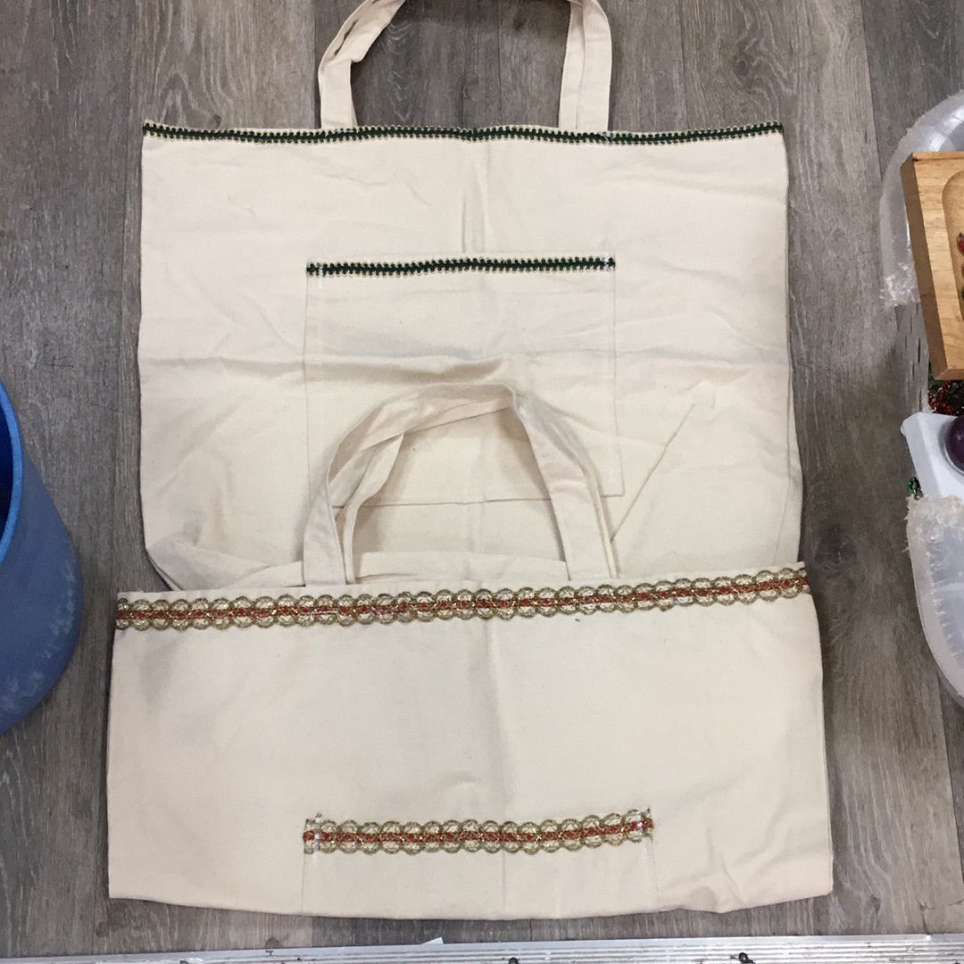 Cream Tote Bag