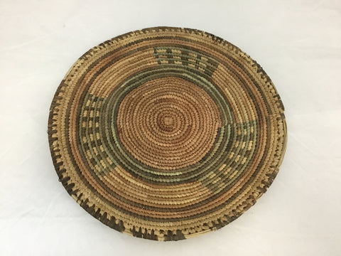 Flat Circle Multi-Colored Straw