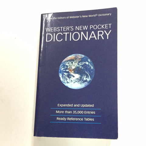 Webster’s New Pocket Dictionary