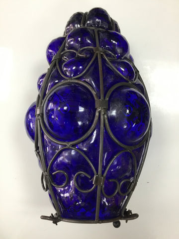 Moroccan bleu lantern