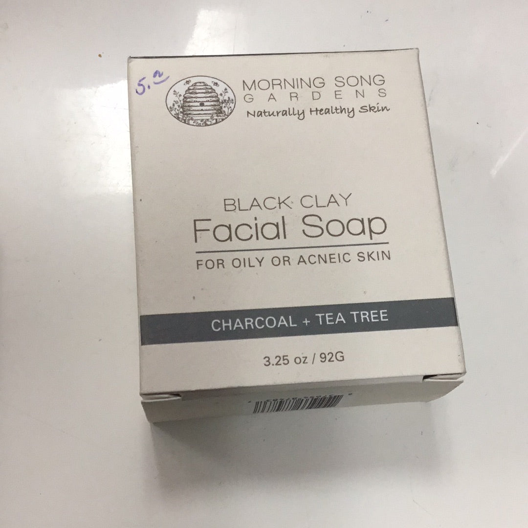 Black Clay Facial Soap