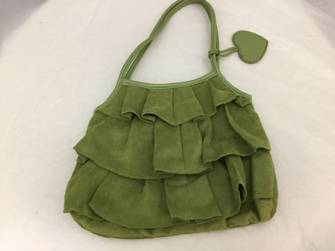 Green Suede Purse