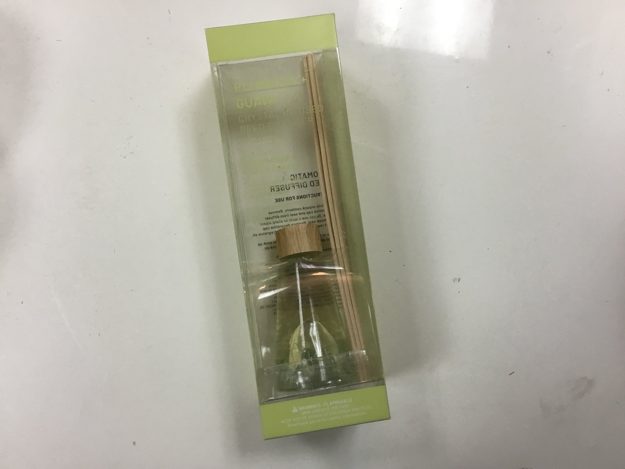 Plumeria + Guava Crystal Infused Reed Diffuser