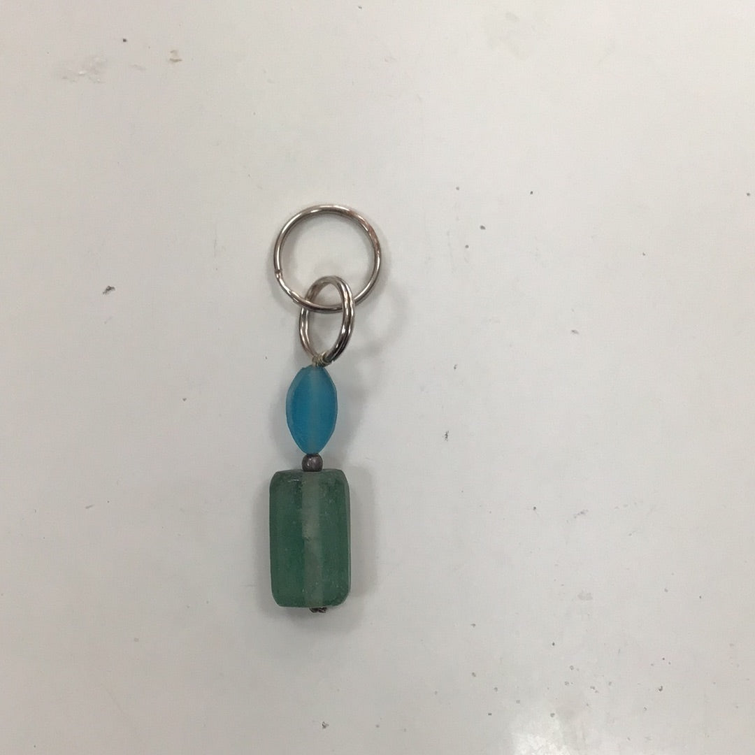 Recycled Glass keychain