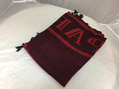 Red Paris Shawl