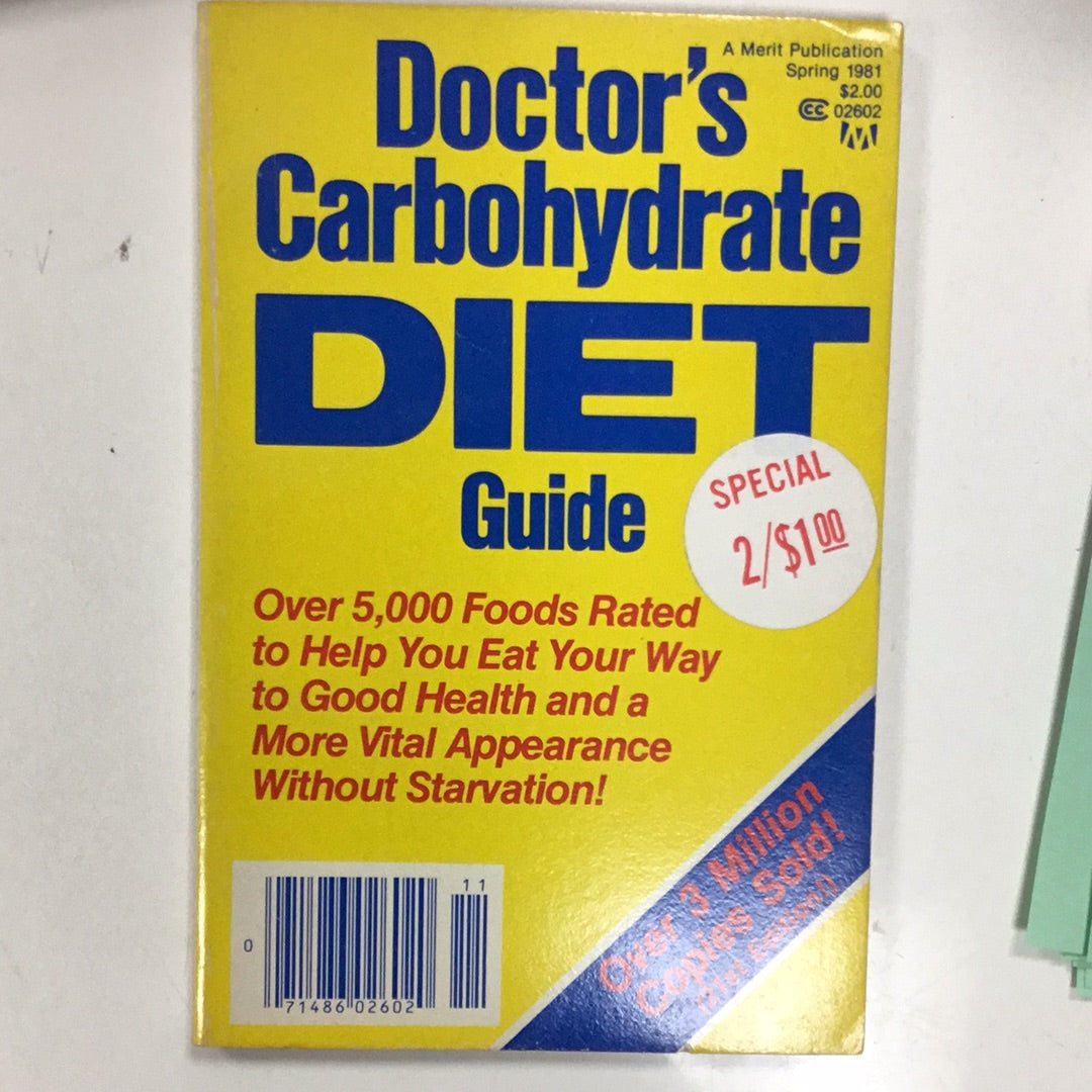Doctors carbohydrate diet