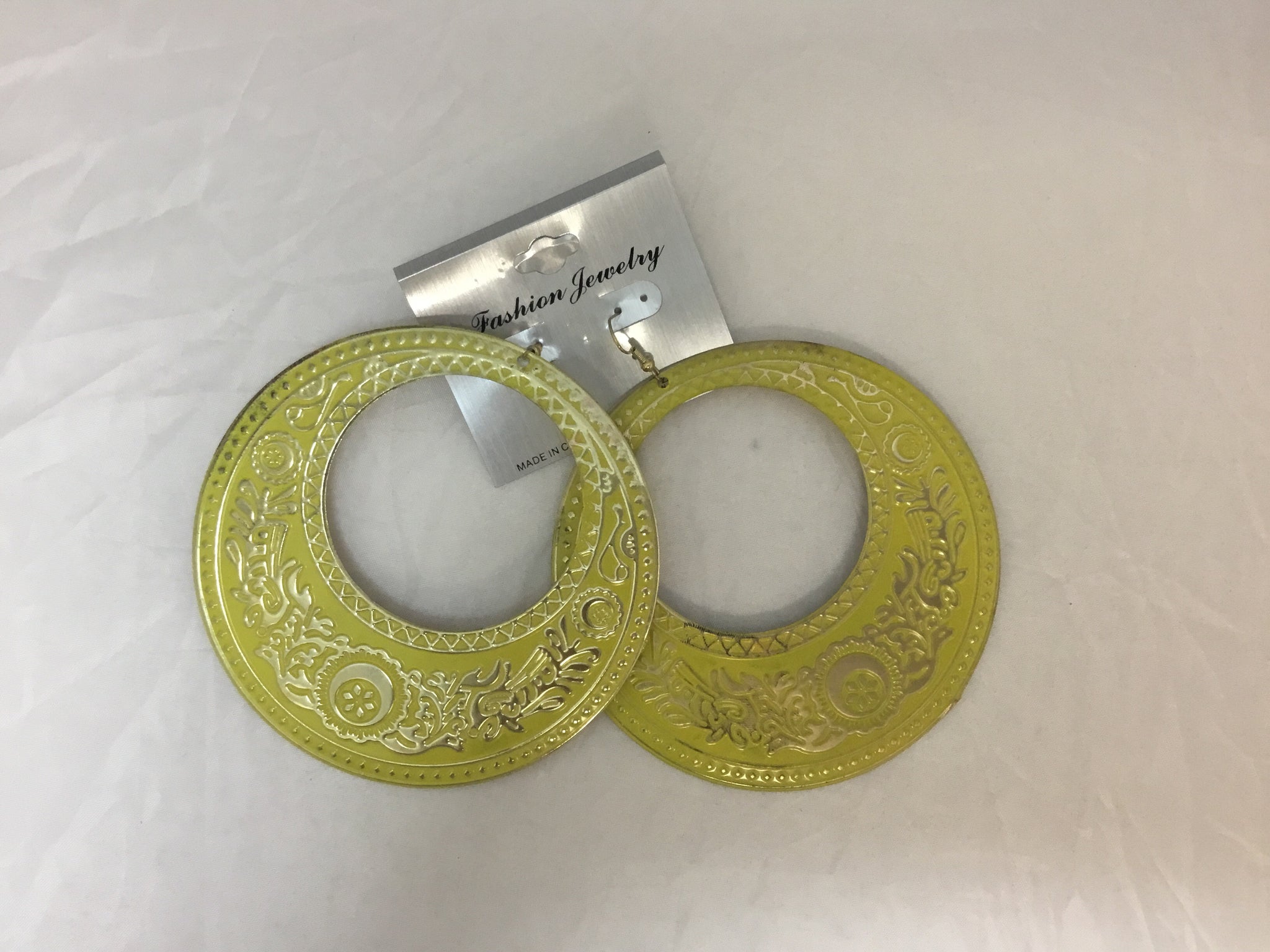 Big Circular Earrings