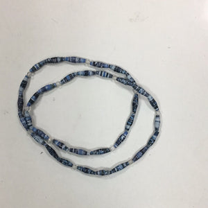 Blue Kenya beads