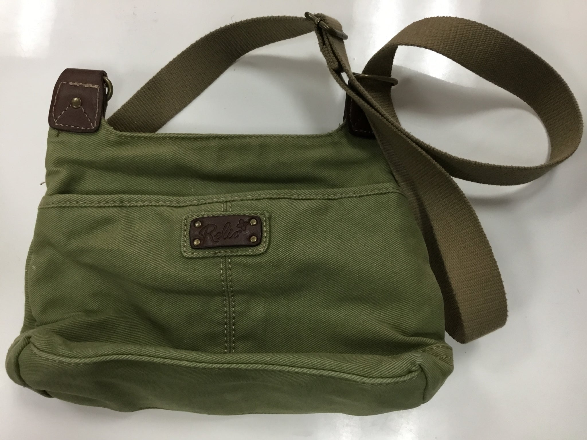 Green handbag
