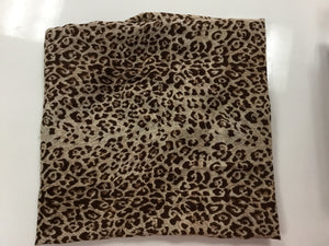 Animal printed scarf