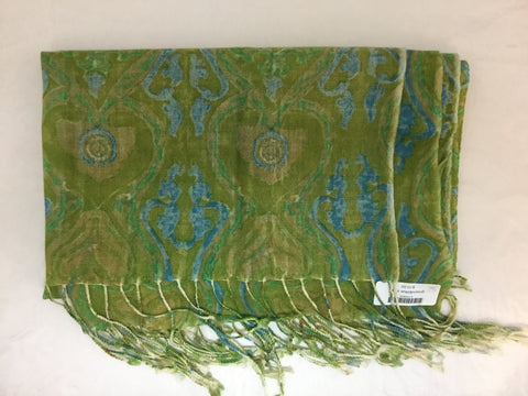 green&blue scarf