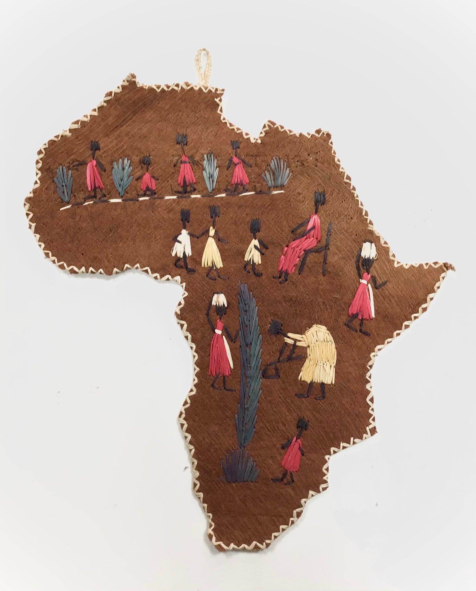 Cloth map of Africa