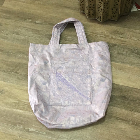 Light Purple Handmade Tote Bag