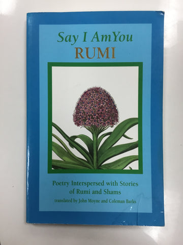 Say I am you Rumi