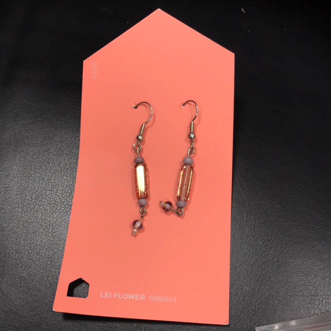 Cylinder earrings