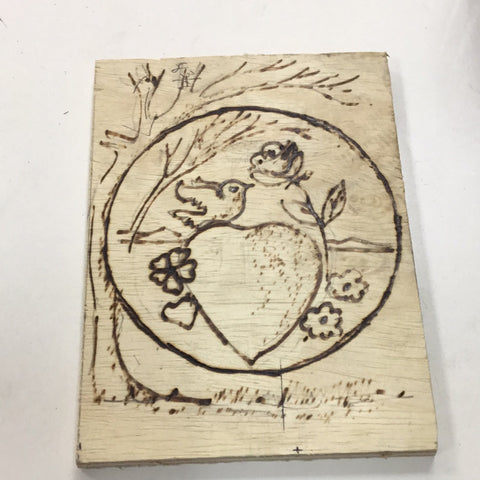 Male Wood Burner Piece