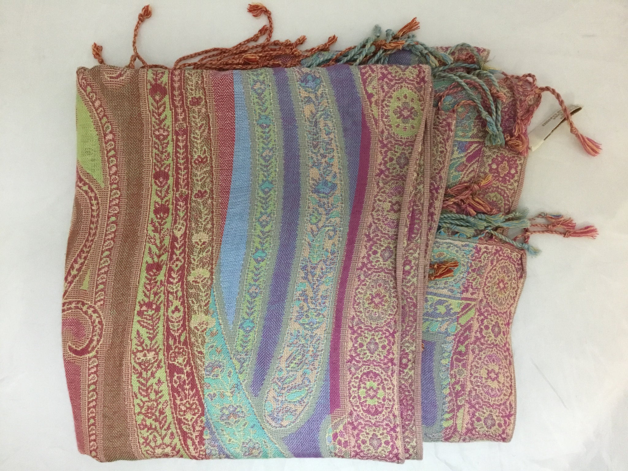 multi color winter scarf