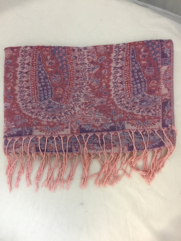 Pink scarf